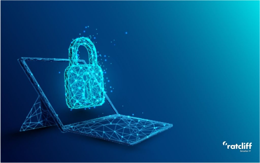 A locked and secure computer network