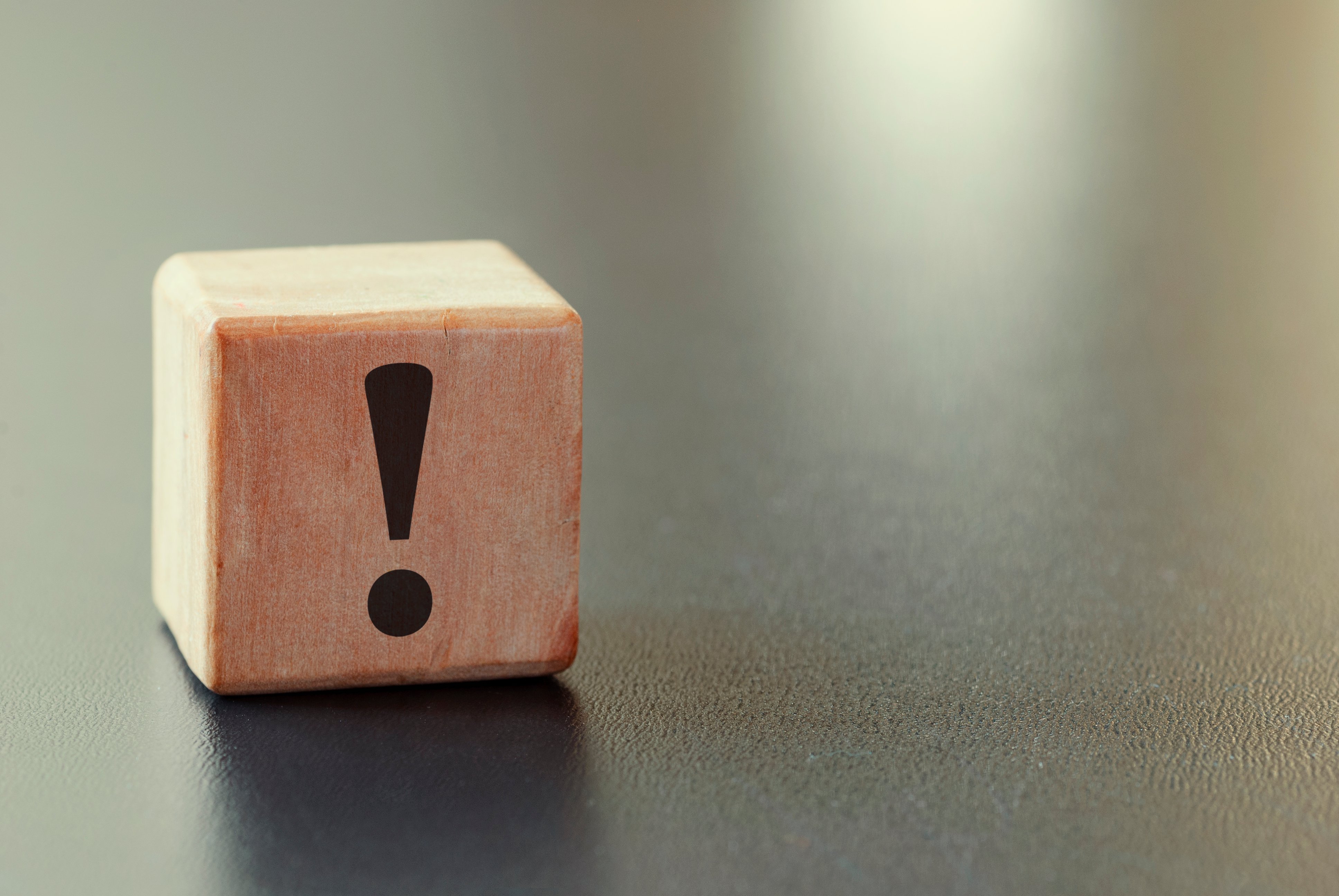 exclamation mark cybercriminals