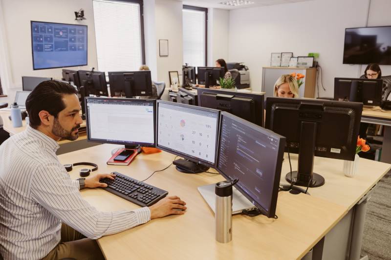 Ratcliff IT Team Member Checking ISO Compliance